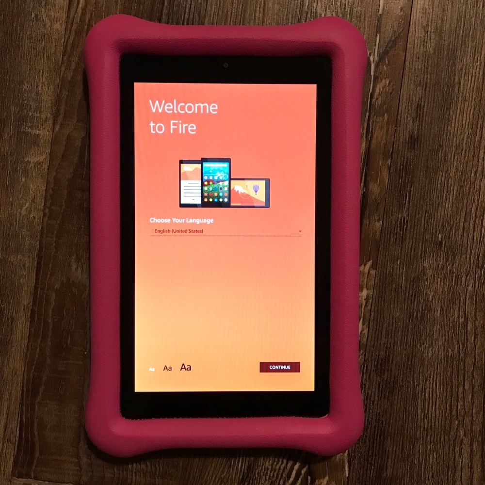 Kid’s fire 7 tablet